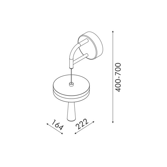 ΕΠΙΤΟΙΧΟ ΦΩΤΙΣΤΙΚΟ ΧΡΥΣΟ ΑΛΟΥΜΙΝΙΟΥ ASIAN-LED SMD 11W CCT 715LM IP20 164X222X400-700MM
ΕΠΙΤΟΙΧΟ ΦΩΤΙΣΤΙΚΟ ΧΡΥΣΟ ΑΛΟΥΜΙΝΙΟΥ ASIAN-LED SMD 11W CCT 715LM IP20 164X222X400-700MM