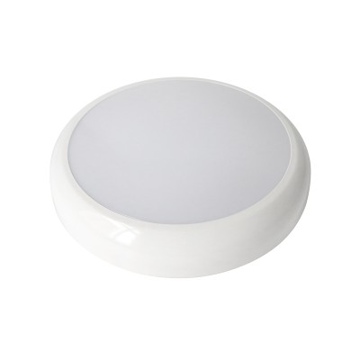 LED ΠΛΑΦΟΝ. CORDIN ΕΝΑΛΛΑΓΗΣ 16W 1920lm/14W 1680lm/8W 1000lm 220-240V 5CCT 120° IP65 Φ316x74mm ΛΕΥΚΟ