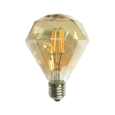 LED FILAMENT E27 AMBER DIM 6W 2700K 230V AC 590LM RA80 LED FILAMENT E27 AMBER DIM 6W 2700K 230V AC 590LM RA80