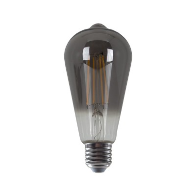 LED FILAMENT E27 ST64 SMOKE 8W 1800K 230V AC 400LM RA80 LED FILAMENT E27 ST64 SMOKE 8W 1800K 230V AC 400LM RA80