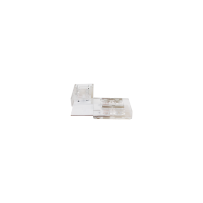 90° TRANSPARENT CONNECTOR FOR LED COB STRIP IP20 10MM 90° TRANSPARENT CONNECTOR FOR LED COB STRIP IP20 10MM