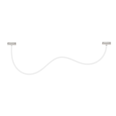 MATTE WHITE MAGNETIC NEON LUMINAIRE 48V DC 40W 4000K 3100LM 360° RA90 Φ22*2000ΜΜ