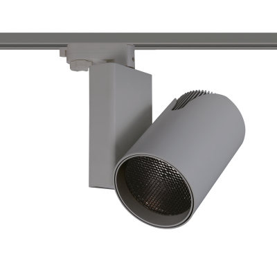 GREY LED TRACK LIGHT 35W 3.000K 4WIRES 24° 2500LM 230V Ra80 GREY LED TRACK LIGHT 35W 3.000K 4WIRES 24° 2500LM 230V Ra80