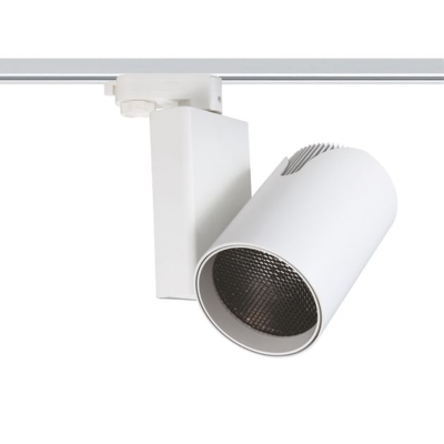 WHITE LED TRACK LIGHT 35W 3.000K 4WIRES 24° 2500LM 230V Ra80 WHITE LED TRACK LIGHT 35W 3.000K 4WIRES 24° 2500LM 230V Ra80