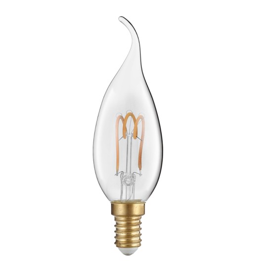 LED E14 CANDLE TIP 3W 2700K 230V AC 300° 220LM RA80