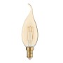 LED E14 CANDLE TIP AMBER 3W 2700K 230V AC 300° 200LM RA80