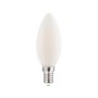 LED FILAMENT E14 CANDLE FROSTY DIM 6W 2700K 230V AC 540LM RA80