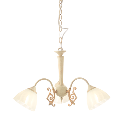 ΚΡΕΜΑΣΤΟ Φ/Σ 3XE14 ΠΑΤΙΝΑ - ΛΕΥΚΟ ΓΥΑΛΙ Φ61cm PERONE