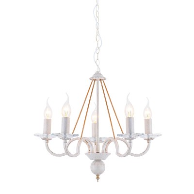 ΚΡΕΜΑΣΤΟ 5ΧΕ14 ΜΕΤΑΛ ΠΑΤΙΝΑ ΛΕΥΚΟ ΧΡΥΣΟ+ΚΡΥΣΤΑΛ Φ51ΧΗ102CM GEISHA