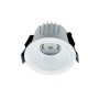 LED WHITE RECESSED DOWNLIGHT 10W 6500K 1100Lm 40° IP44 230V AC Ra80 Φ87*62MM 5YRS
