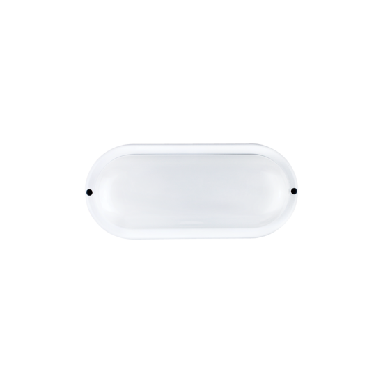 LED PC WHITE WALL LUMINAIRE 230V AC IP65 10W 900lm 3000K 110° Ra80