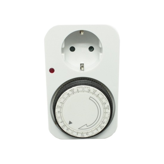 MECHANICAL WEEKLY TIME SWITCH, SCHUKO SOCKET MECHANICAL WEEKLY TIME SWITCH, SCHUKO SOCKET
