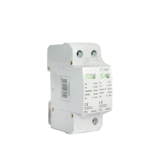 SPD SURGE PROTECTION T2 TYPE 1P+N 20kA SPD SURGE PROTECTION T2 TYPE 1P+N 20kA