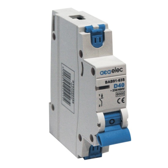 MCB 1P D40 6KA 1M MCB 1P D40 6KA 1M