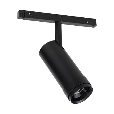 MATTE BLACK MAGNETIC ZOOMABLE SPOT 48V DC 20W 4000K 1680LM MAX. 20-50° OSRAM RA90 Φ58*152MM MATTE BLACK MAGNETIC ZOOMABLE SPOT 48V DC 20W 4000K 1680LM MAX. 20-50° OSRAM RA90 Φ58*152MM