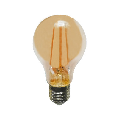 LED FILAMENT E27 STEP-DIM A60 AMBER 8W 2700K 230V AC 940LM RA80 LED FILAMENT E27 STEP-DIM A60 AMBER 8W 2700K 230V AC 940LM RA80