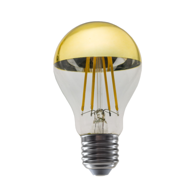 LED FILAMENT E27 DIM A60 GOLD 8W 2700K 230V AC 900LM RA80 LED FILAMENT E27 DIM A60 GOLD 8W 2700K 230V AC 900LM RA80