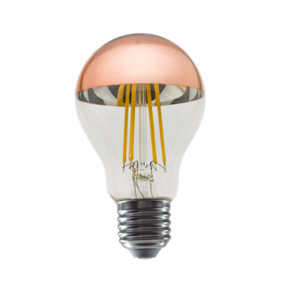 LED FILAMENT E27 DIM A60 ROSE GOLD 8W 2700K 230V AC 900LM RA80 LED FILAMENT E27 DIM A60 ROSE GOLD 8W 2700K 230V AC 900LM RA80