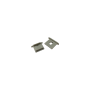 SET OF GREY PLASTIC END CAPS FOR P139N, 1PC WITH HOLE & 1PC WITHOUT HOLE