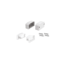 SET OF SILICON & PLASTIC END CAPS FOR P146, 2 WITHOUT HOLE & 2 WITH HOLE