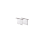 SET OF METAL END CAPS FOR P211, 2 PCS WITHOUT HOLE  