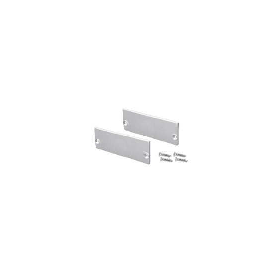SET OF METAL END CAPS FOR P234, 2 PCS WITHOUT HOLE  