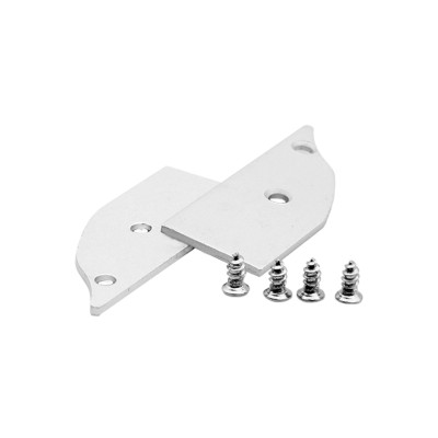 SET OF METAL END CAPS FOR P62N, 2 PCS WITHOUT HOLE SET OF METAL END CAPS FOR P62N, 2 PCS WITHOUT HOLE