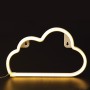 CLOUD, 48 NEON LED LIGHTS WITH BATTERY (3xAA)/USB, WARM WHITE, IP20, 29.5x2x18.5cm CLOUD, 48 NEON LED LIGHTS WITH BATTERY (3xAA)/USB, WARM WHITE, IP20, 29.5x2x18.5cm