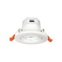 ROUND LED SPOTLIGHT 7W SWITCH 3000-4000-6000K SMD 230V 40° Ra80 PRE-SET UP 3000K