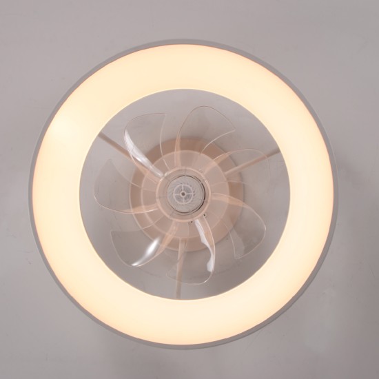 ΑΝΕΜΙΣΤΗΡΑΣ ΟΡΟΦΗΣ 20 DIM ΛΕΥΚΟΣ 7 ΠΤΕΡΥΓΙΑ ABS ΤΗΛΕΧΕΙΡΙΣΤΗΡΙΟ& ΧΡΟΝΟΔΙΑΚΟΠΤΗ LED 34W 3332L Φ300mm