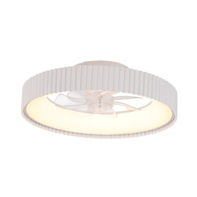 ΑΝΕΜΙΣΤΗΡΑΣ ΟΡΟΦΗΣ 20 DIM ΛΕΥΚΟΣ 7 ΠΤΕΡΥΓΙΑ ABS ΤΗΛΕΧΕΙΡΙΣΤΗΡΙΟ& ΧΡΟΝΟΔΙΑΚΟΠΤΗ LED 34W 3332L Φ300mm