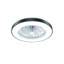 ΑΝΕΜΙΣΤΗΡΑΣ ΟΡΟΦΗΣ ΠΛΑΦΟΝΙΕΡΑ ΜΑΥΡΗ DIMMABLE DC22W Φ50 7 ΔΙΑΦΑΝH ABS ΠΤΕΡΥΓΙΑ ΤΗΛΕΧΕΙΡΙΣΤΗΡΙΟ