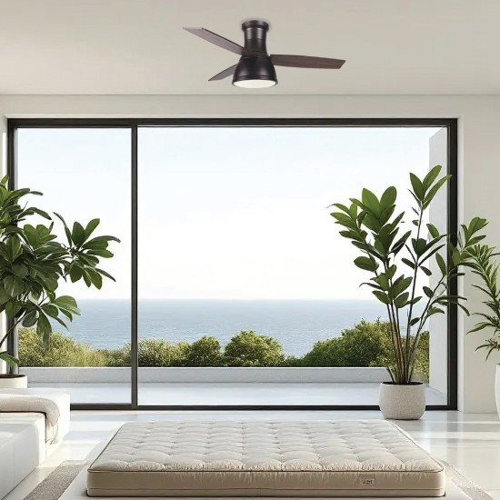  ΑΝΕΜΙΣΤΗΡΑΣ ΟΡΟΦΗΣ DIM ΜΑΤ ΜΑΥΡΟ 3 ΠΤΕΡΥΓΙΑ ΚΟΝΤΡΑ ΠΛΑΚΕ ΤΗΛΕΧΕΙΡΙΣΤΗΡΙΟ ΧΡΟΝΟΔΙΑΚΟΠΤΗ 22W CCT 35W