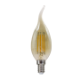 LED FILAMENT E14 STEP-DIM C35 AMBER WITH TIP 4W 2700K 230V AC 500LM RA80