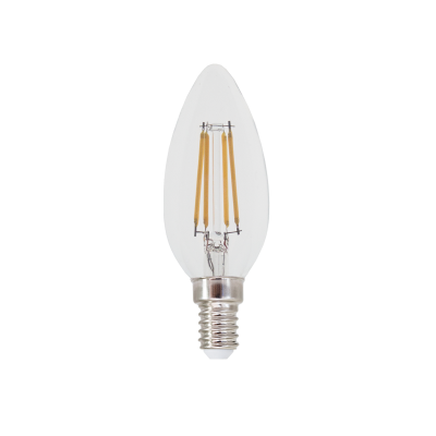 LED FILAMENT E14 DIM C35 5W 2700K 230V AC 680LM RA80 LED FILAMENT E14 DIM C35 5W 2700K 230V AC 680LM RA80