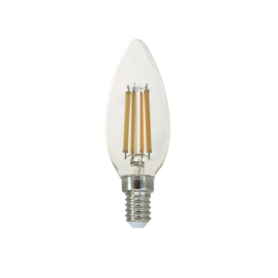 LED FILAMENT E14 C35 7W 4000K 230V AC 880LM RA80 LED FILAMENT E14 C35 7W 4000K 230V AC 880LM RA80