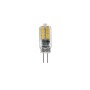 LED SMD G4 PLASTIC 2W 6.000K 200Lm 360° 12V AC/DC Ra80 30.000Hrs CLEAR