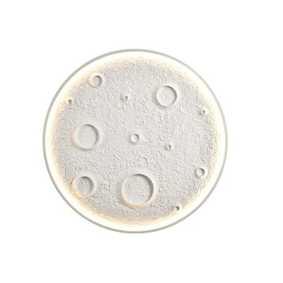 ΦΩΤΙΣΤΙΚΟ ΓΥΨΙΝΟ ΣΤΡΟΓΓΥΛO MOND LED 32W 3000K 967LM Φ60CM 