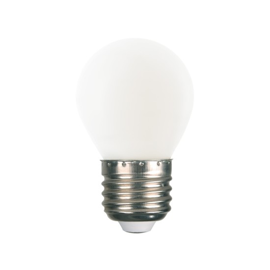 LED FILAMENT E27 BALL FROSTY 6W 4000K 230V AC 550LM RA80