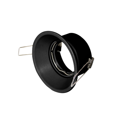 ΣΠΟΤ GU10 TRIMLESS  ΧΩΝΕΥΤΟ ΚΙΝΗΤΟ ΜΑΥΡΟ ΣΤΡΟΓΓΥΛΟ Ø90mm ΣΠΟΤ GU10 TRIMLESS  ΧΩΝΕΥΤΟ ΚΙΝΗΤΟ ΜΑΥΡΟ ΣΤΡΟΓΓΥΛΟ Ø90mm