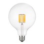 LED FILAMENT E27 G125 10W 6500K 230V AC 1120LM RA80