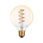 LED E27 G95 AMBER 6W 2700K 230V AC 300° 420LM RA80