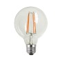 LED FILAMENT E27 G95 8W 2700K 230V AC 890LM RA80