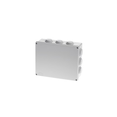 240X190X90 SURF BOX 12 STEPPED GLANDS IP54 240X190X90 SURF BOX 12 STEPPED GLANDS IP54
