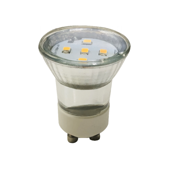 LED SMD GU10 MINI 230V AC 3W 4000K 120° 270Lm Ra80