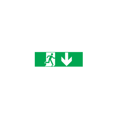 ARROW DOWN STICKER FOR EXIT/EMERGENCY LIGHTING ARROW DOWN STICKER FOR EXIT/EMERGENCY LIGHTING