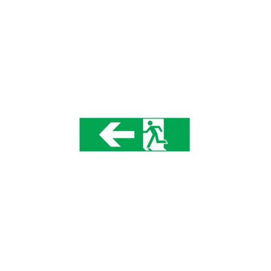 ARROW LEFT STICKER FOR EXIT/EMERGENCY LIGHTING