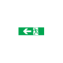 ARROW LEFT STICKER FOR EXIT/EMERGENCY LIGHTING