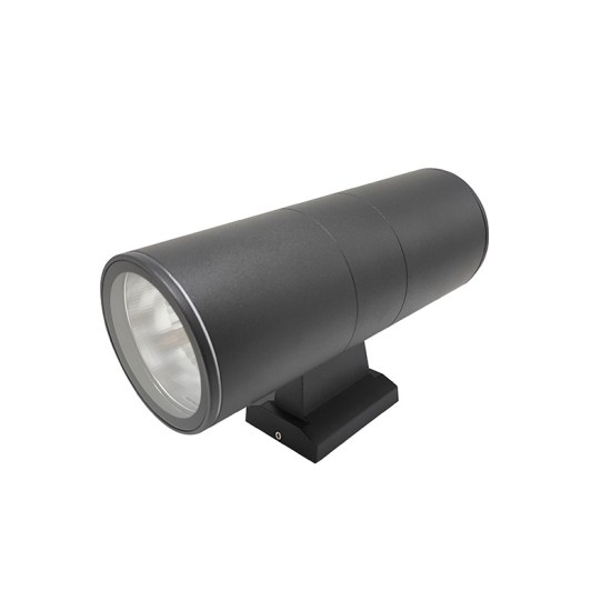 ΣΠΟΤ Ε27 2 ΔΕΣΜΕΩΝ ΑΝΘΡΑΚΙ 2XE27 IP65