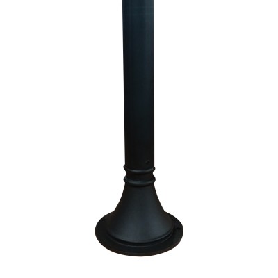 ΚΟΛΩ/ΚΙ ΜΕ ΒΑΣΗ 50cm ΓΙΑ ΦΑΝ/ΚΙΑ ΑΛ/ΝΙΟΥ ΜΑΥΡΟ